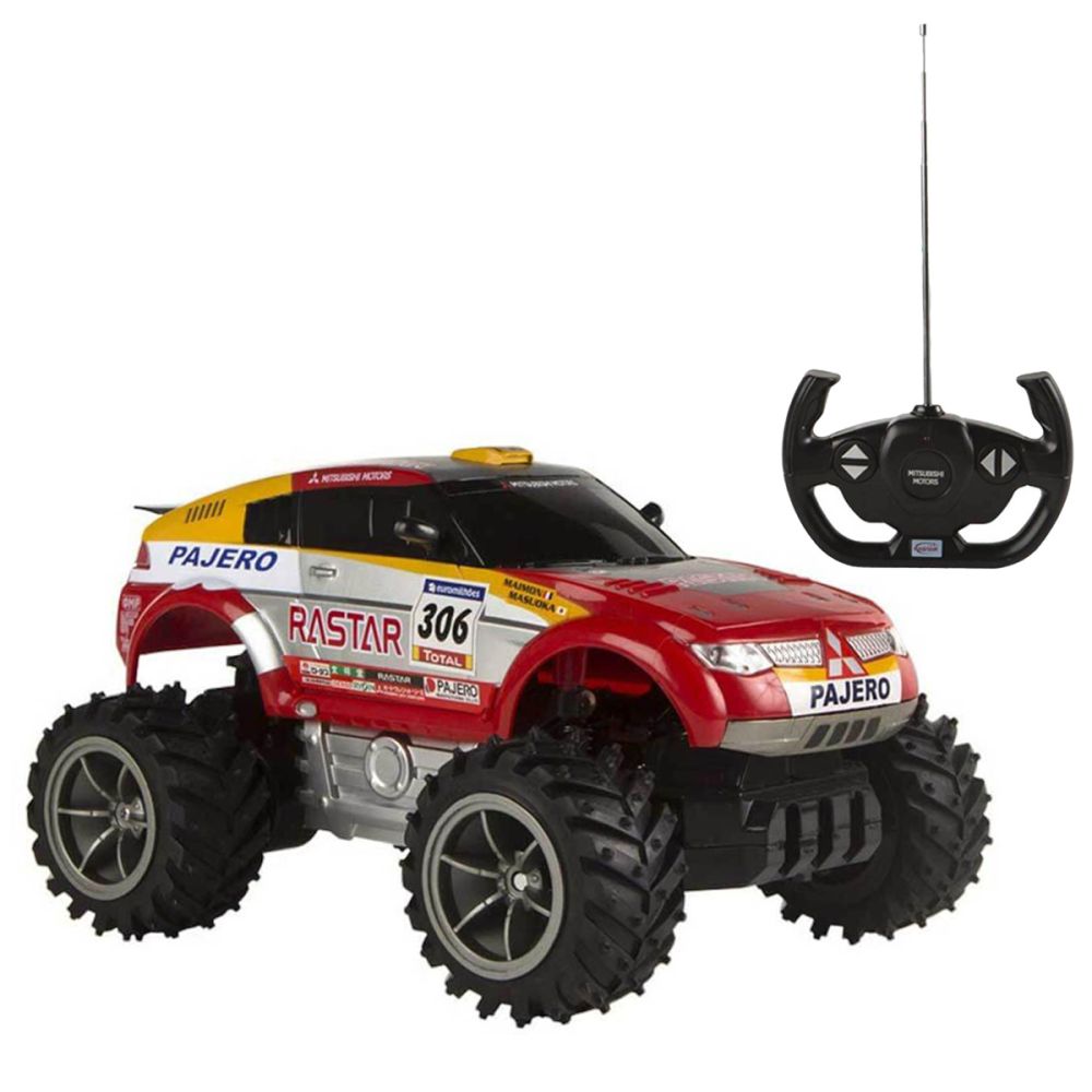 Количка с дистанционно, Rastar, Mitsubishi Pajero Evolution, 1:18
