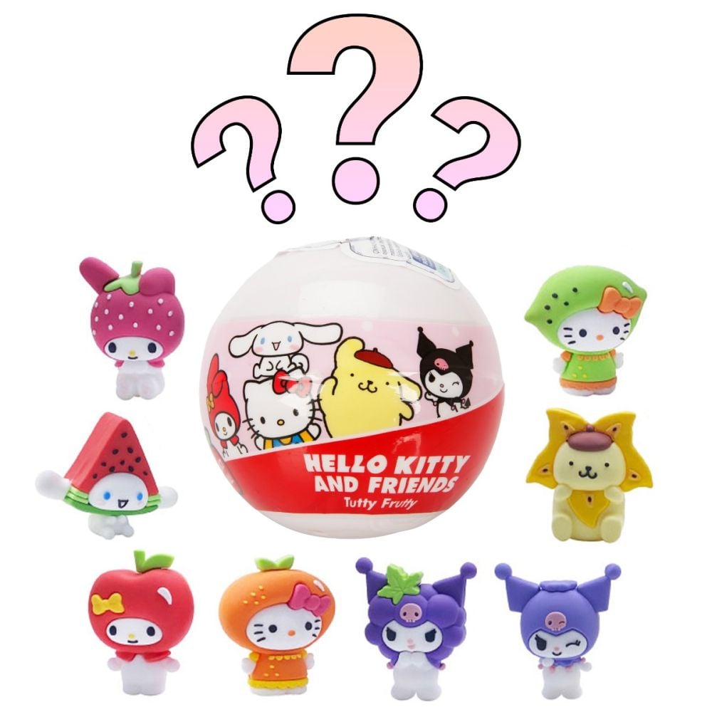 Фигурка изненада 3D, Cool Things, Hello Kitty and Friends Tutty Frutty