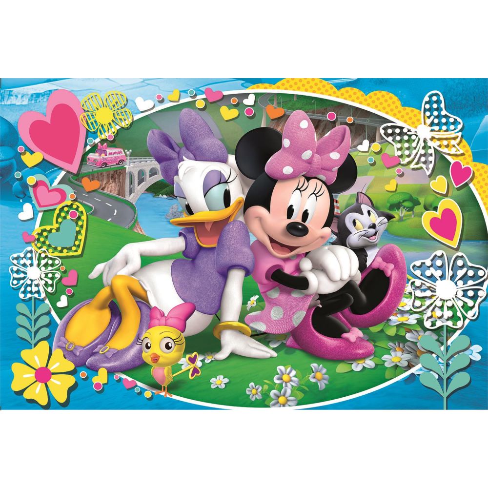 Пъзел Clementoni, Maxi, Disney Minnie Mouse, 104 части