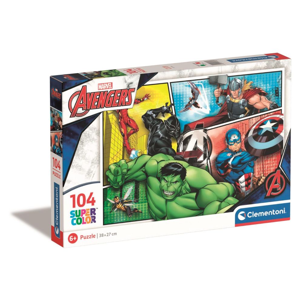 Пъзел Clementoni Avengers, 104 части