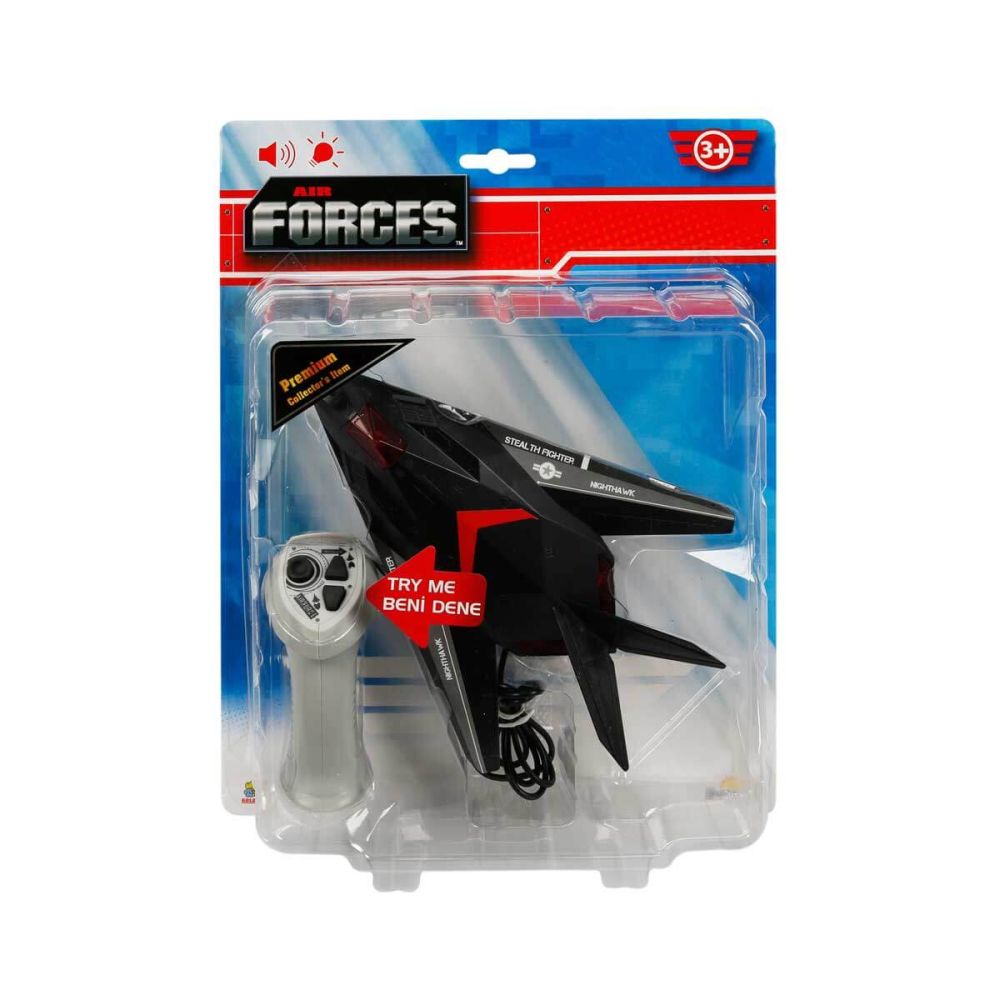 Боен самолет с дистанционно, Air Forces, Stealth Fighter, Черен