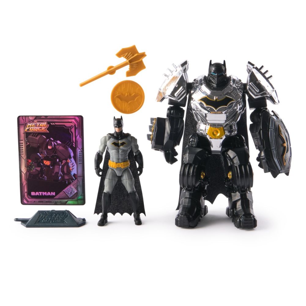 Комплект фигурка с броня, DC Comics, Batman, Metal Force, 15 см, 20148492