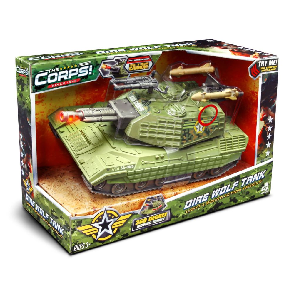 Танк със светлини и звуци, The Corps Universe, Lanard Toys