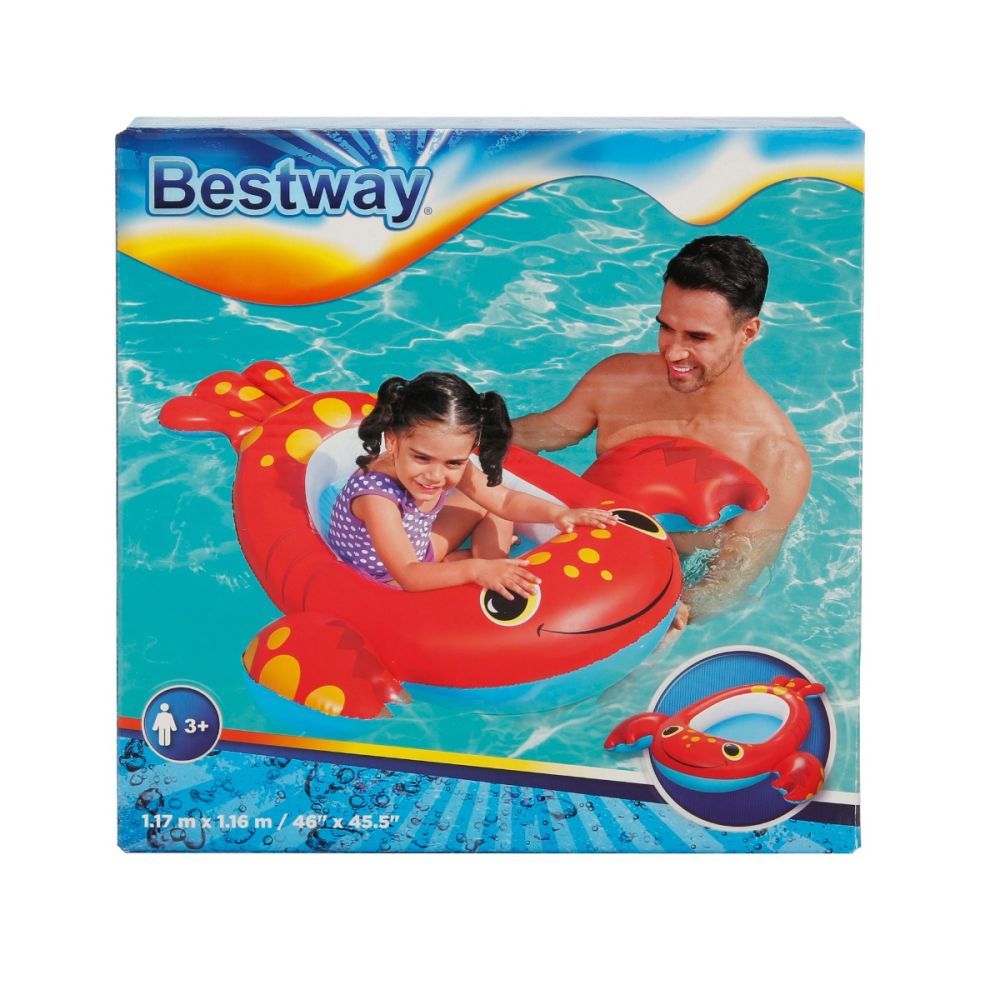 Надуваема лодка, Bestway, Рак, 117 х 116 см
