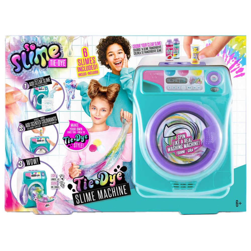 Креативен комплект за игра, Slime Tie-Dye, Машина за оцветяване на слайм