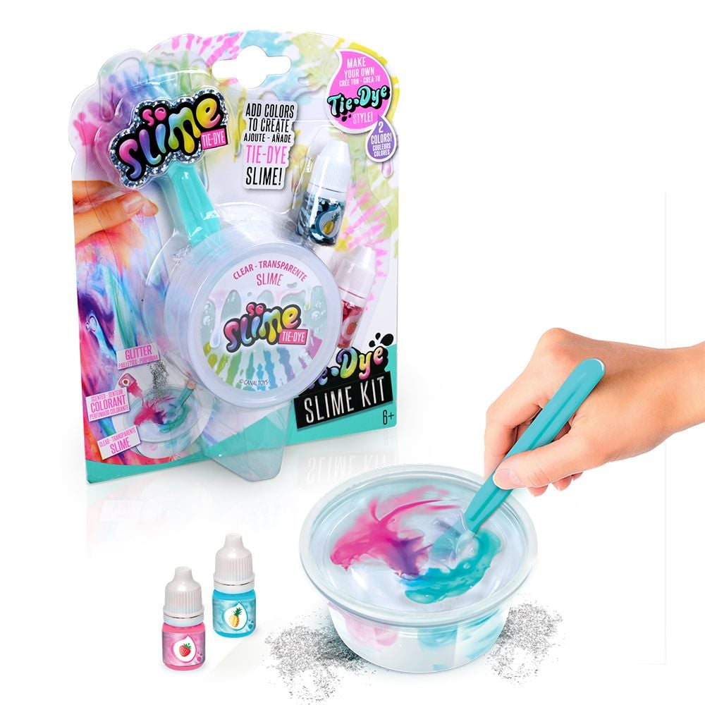 Креативен комплект за игра, Slime Tie Dye, Създайте свой собствен слайм