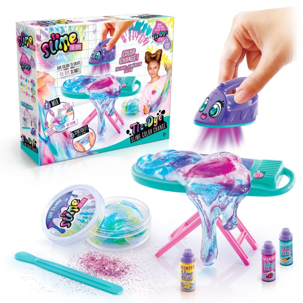 Креативен комплект за игра, So Slime Tie Dye, Color Change