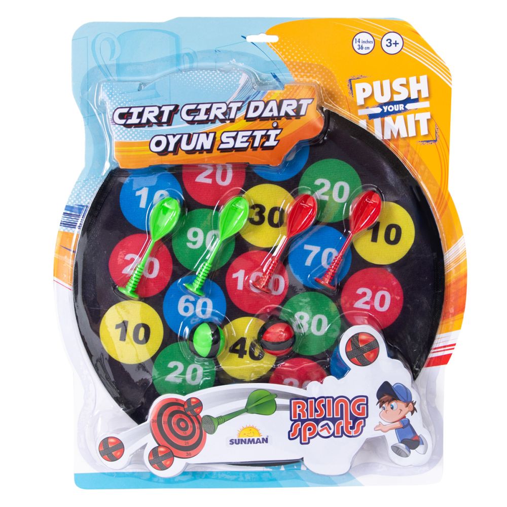 Дартс със стрели без игла, Rising Sports, 36 см