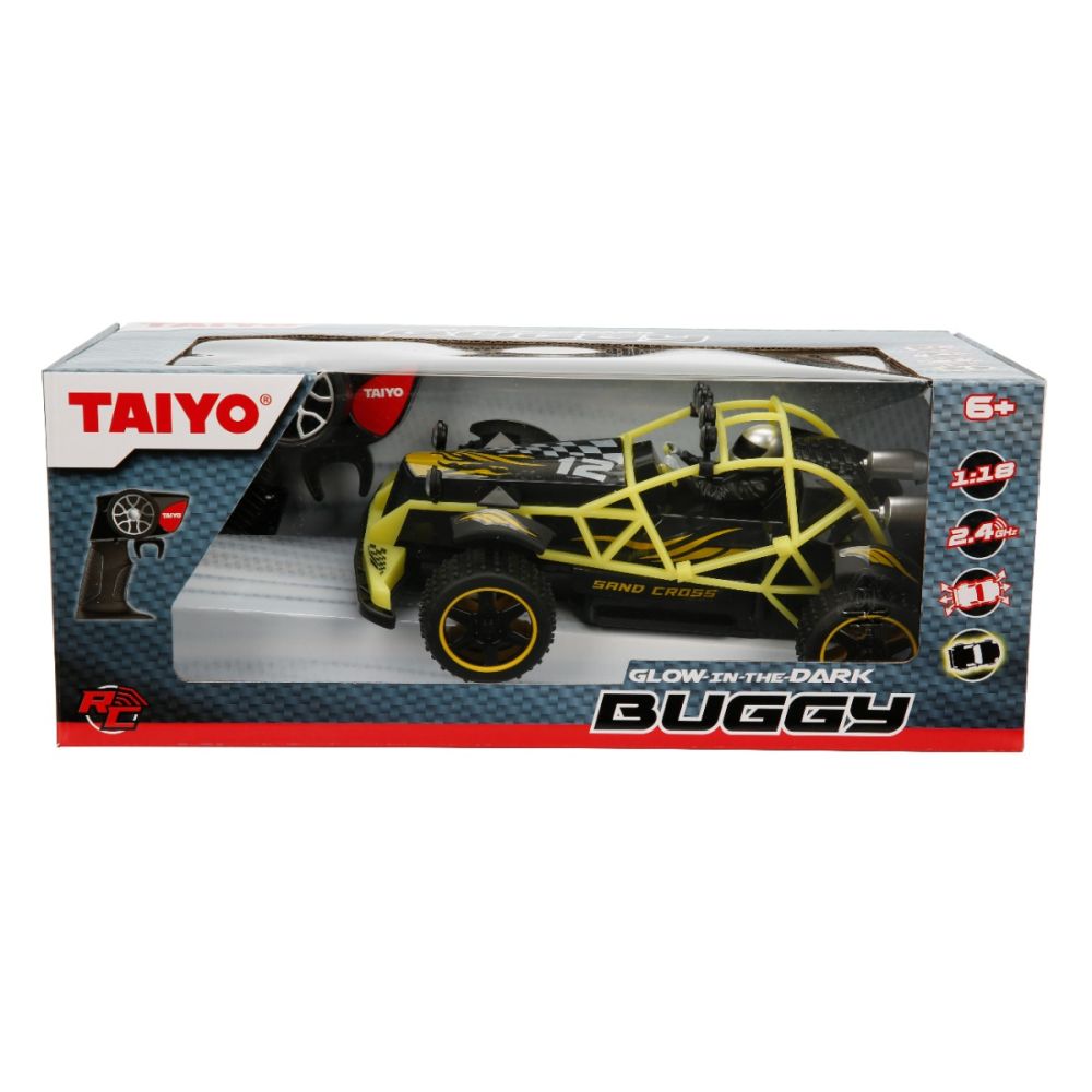Кола с дистанционно управление Buggy, Taiyo, Glow in the Dark, Sand cross