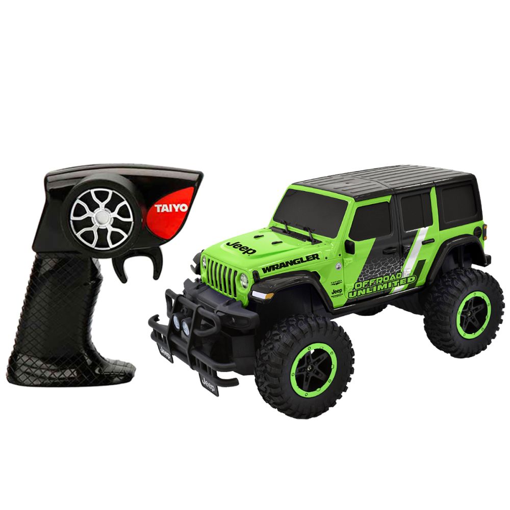 Офроуд количка с дистанционно управление, Taiyo, Jeep Wrangler Sahara Unlimited, 1:16