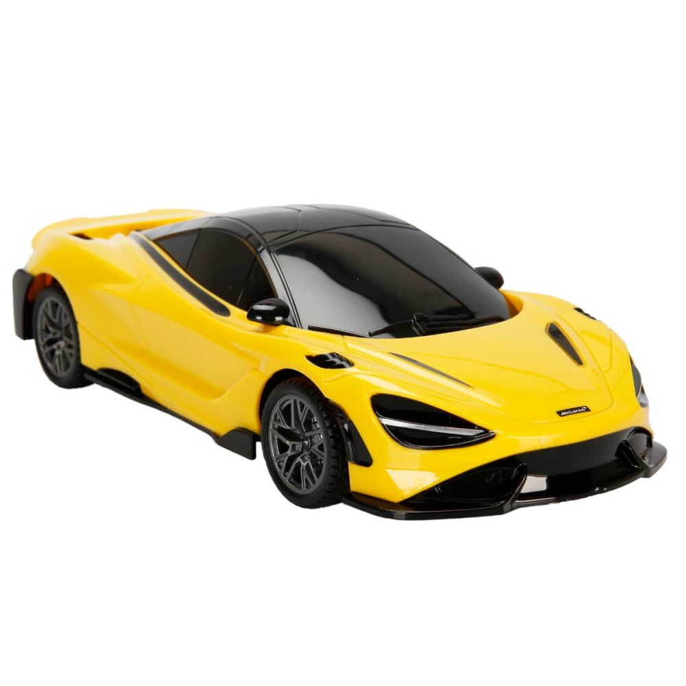 Количка с дистанционно, Taiyo, McLaren 765LT, Жълта