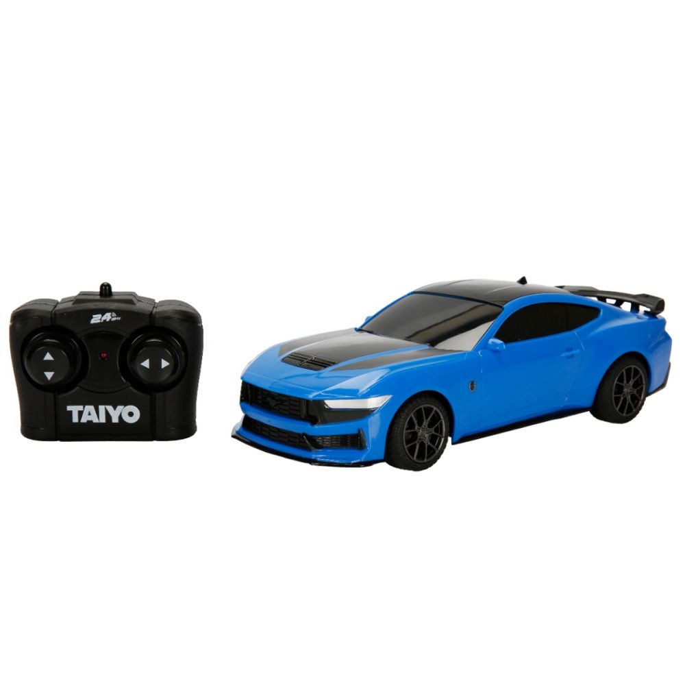 Количка с дистанционно, Taiyo, Ford Mustang GTD Dark Horse, Синя