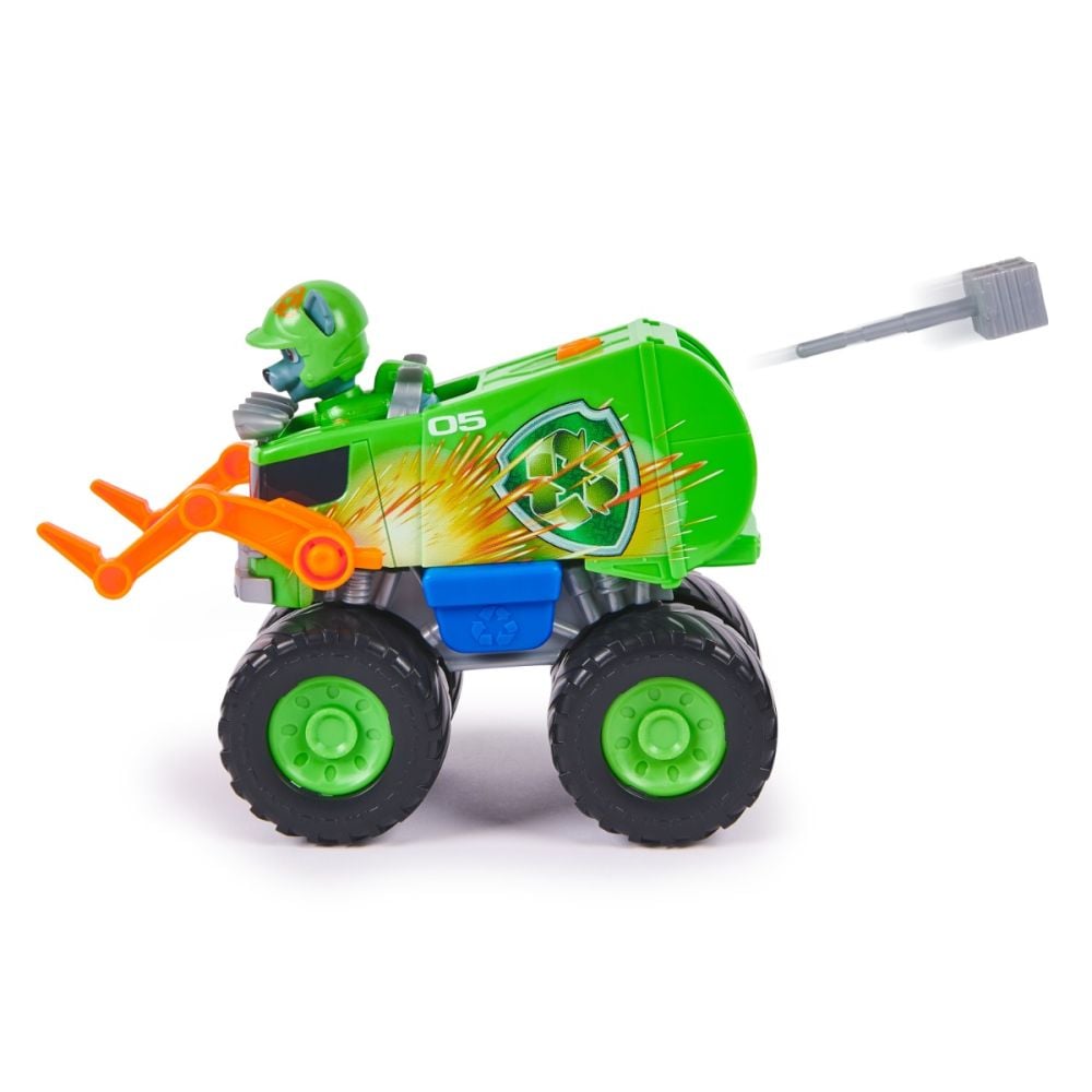 Превозно средство с фигурка Rocky, Paw Patrol, Rescue Wheels Recycle Truck, 6069331