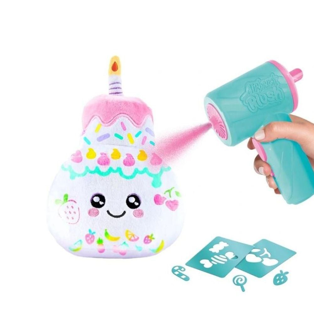 Плюшена играчка за оцветяване, Airbrush Plush, Food'tastic Squishy
