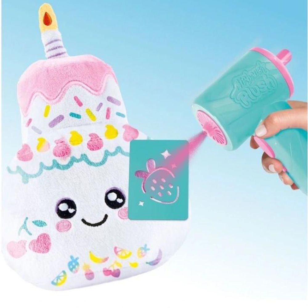 Плюшена играчка за оцветяване, Airbrush Plush, Food'tastic Squishy