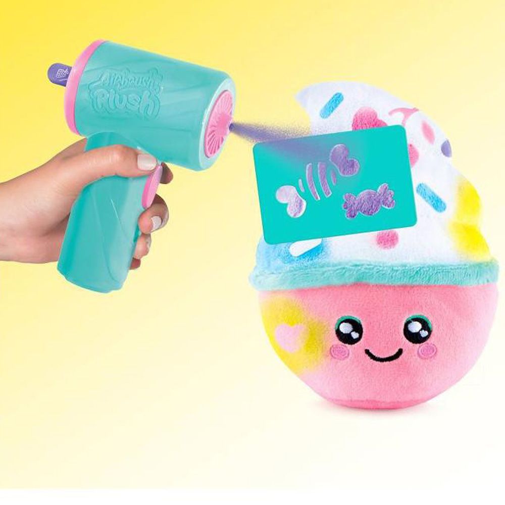Плюшена играчка за оцветяване, Airbrush Plush, Food'tastic Squishy