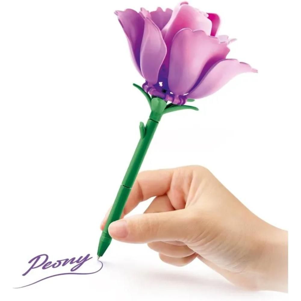 Комплект за изработване на химикалка с ароматизирано мастило, Bloom, Flower