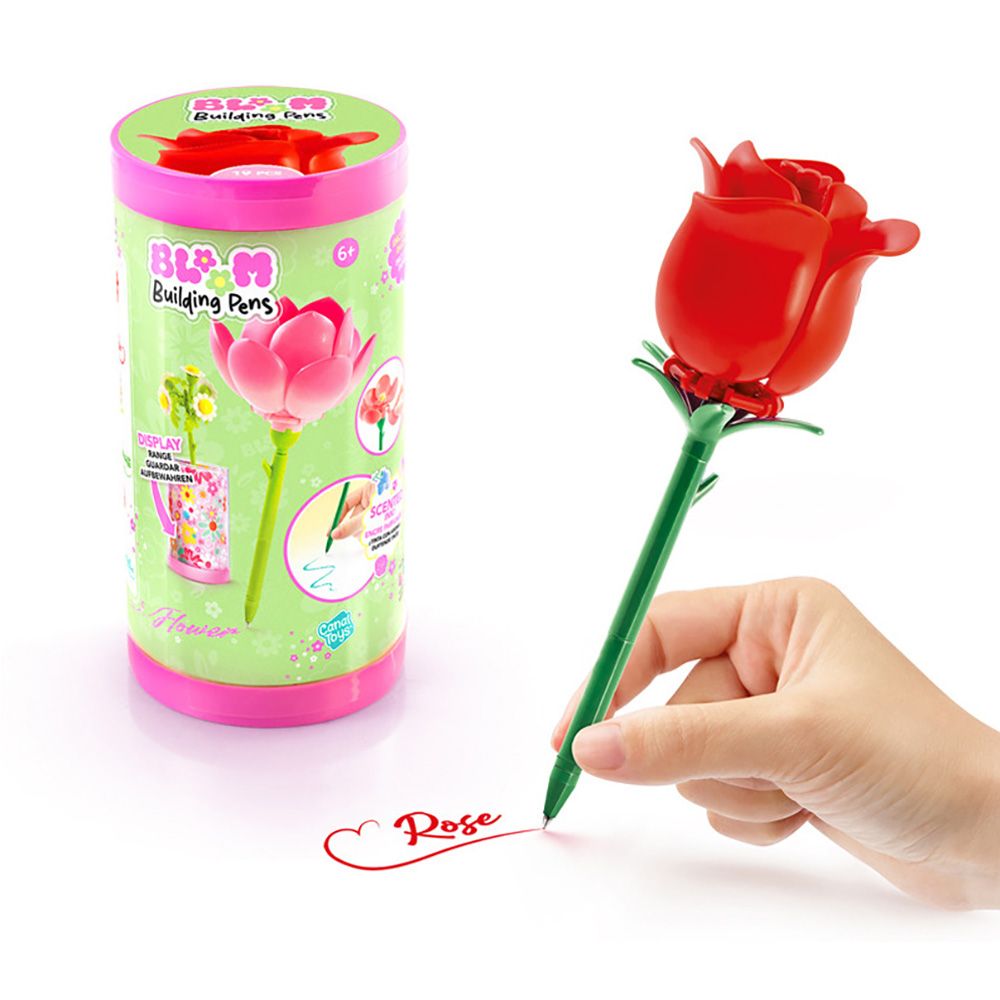 Комплект за изработване на химикалка с ароматизирано мастило, Bloom, Flower