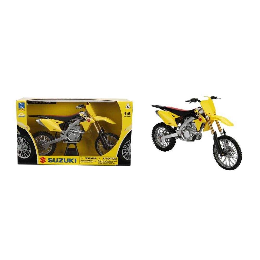 Метален мотоциклет, New Ray, Suzuki RM-Z450 2014, 1:6