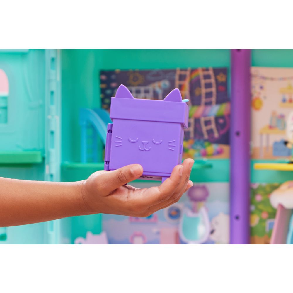 Комплект за игра Мини къщичка ключодържател, MerCat с 5 части, Gabby's Dollhouse, 20140103 