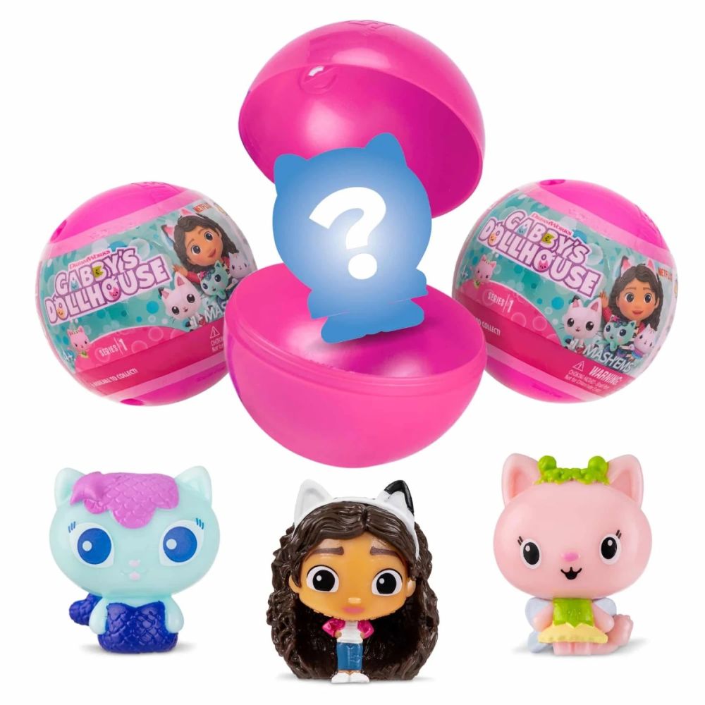 Топка с фигурка изненада, Mashems, Gabby Dollhouse, S1