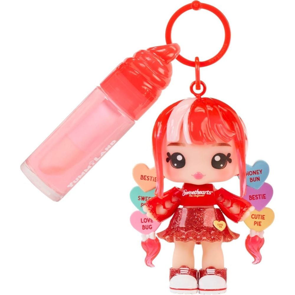 Кукла Yummiland, Lipgloss Doll Sweethearts, Ruby Hearts, 526438EUC