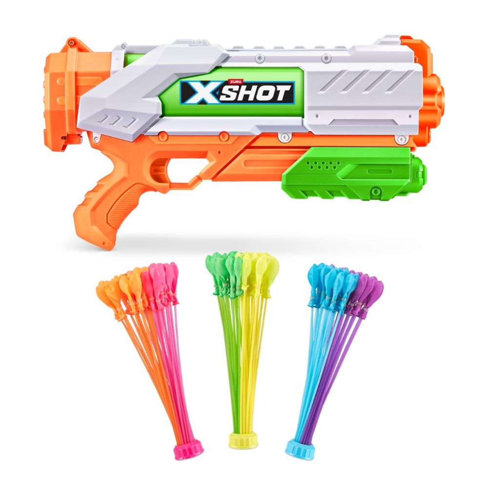 Комплект воден пистолет X-Shot и водни балони Bunch O Balloons, Tropical Party
