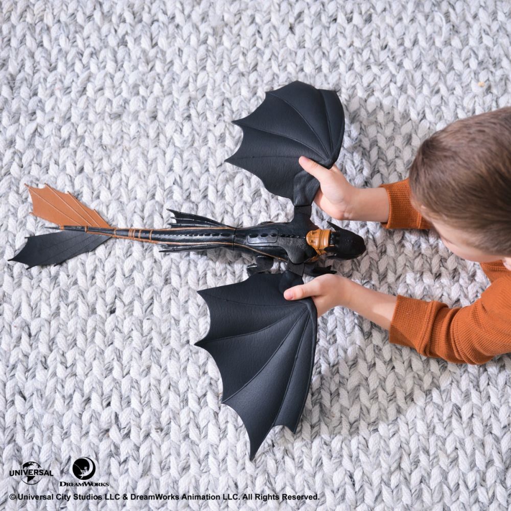 Интерактивна фигурка, DreamWorks Dragons, Toothles Plasma Blast, 6072541