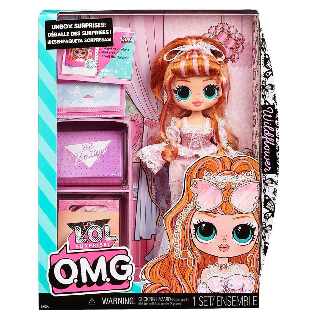 Кукла LOL Surprise OMG Core, Серия 8, Wildflower, 591511EUC