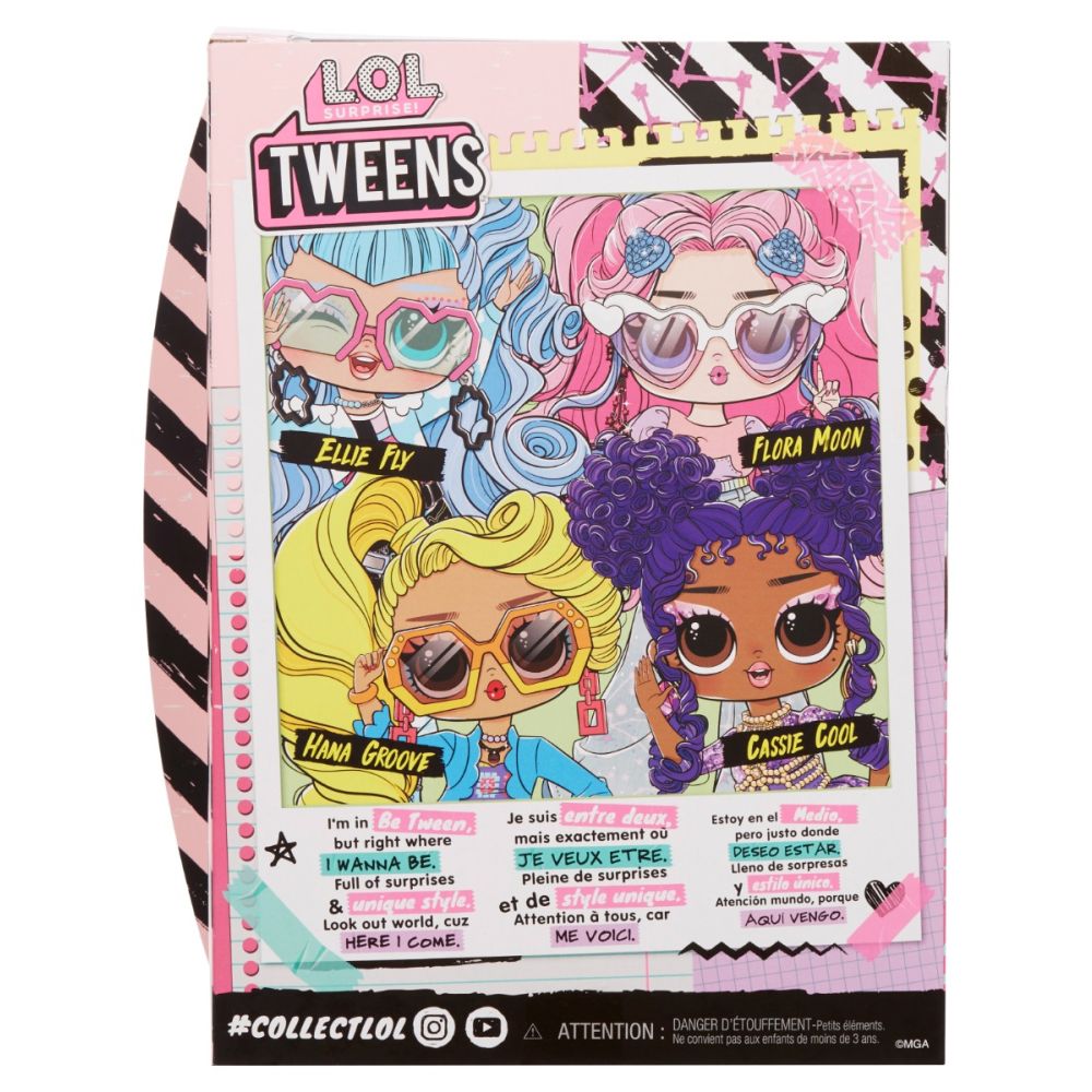Кукла LOL Surprise, Tweens Core, Flora Moon, 591665EUC