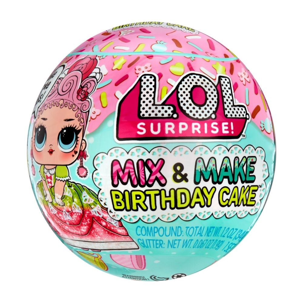 Кукла LOL Surprise, Mix And Make Birthday Cake, 593140EUC