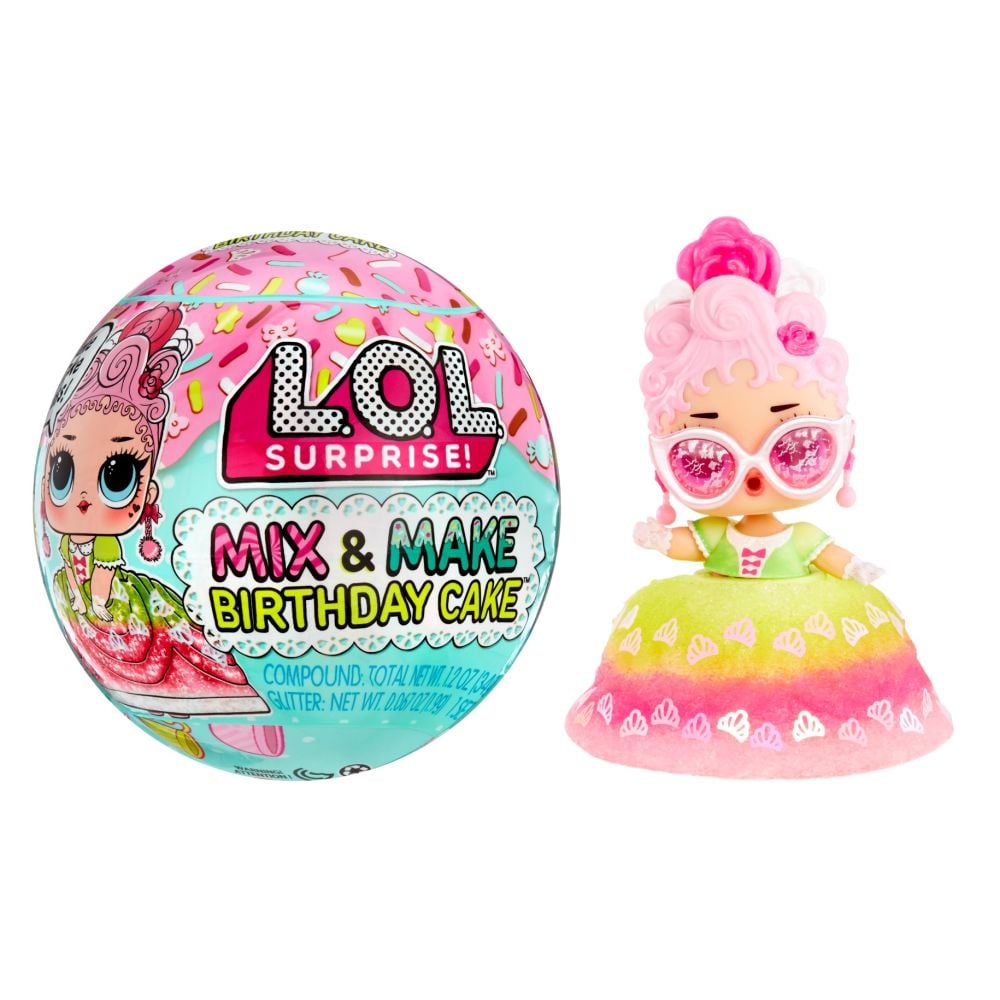 Кукла LOL Surprise, Mix And Make Birthday Cake, 593140EUC