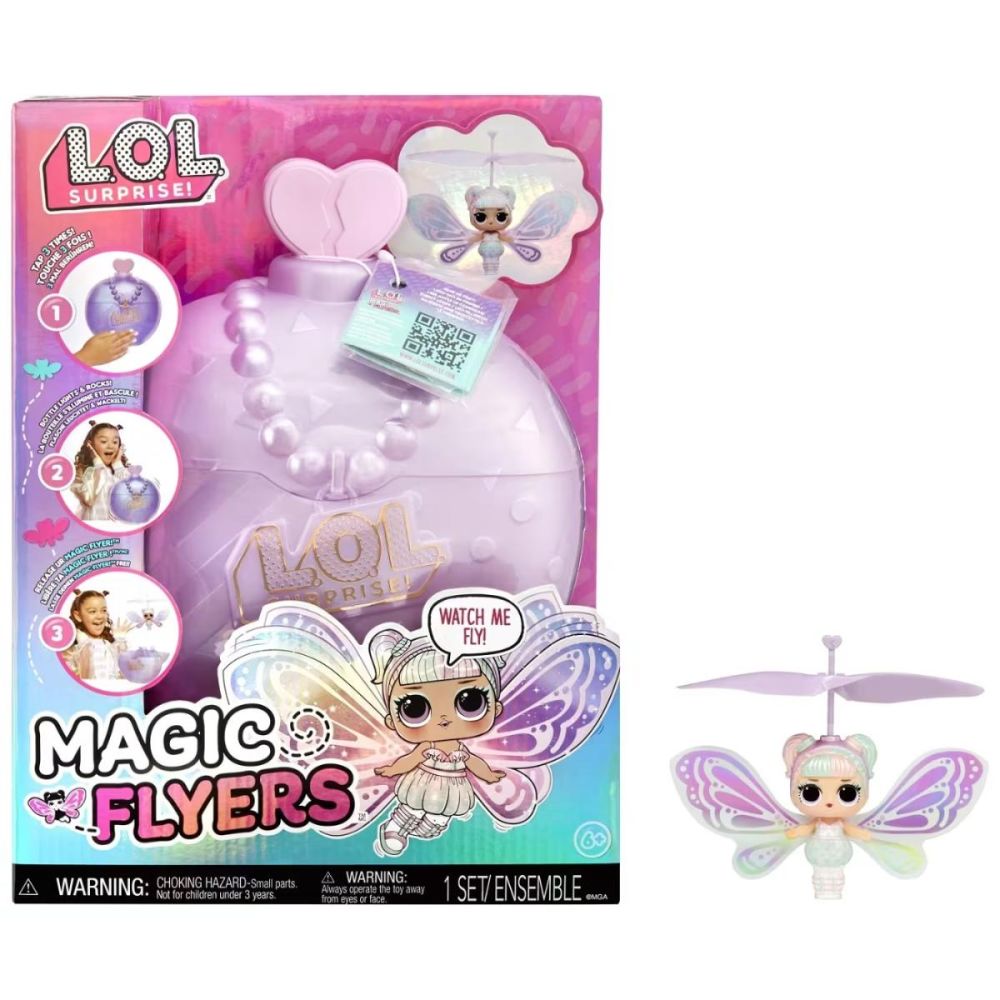 Кукла изненада,  LOL Surprise, Magic Flyers, Sweetie Fly, Lilac Wings, 593621EUC