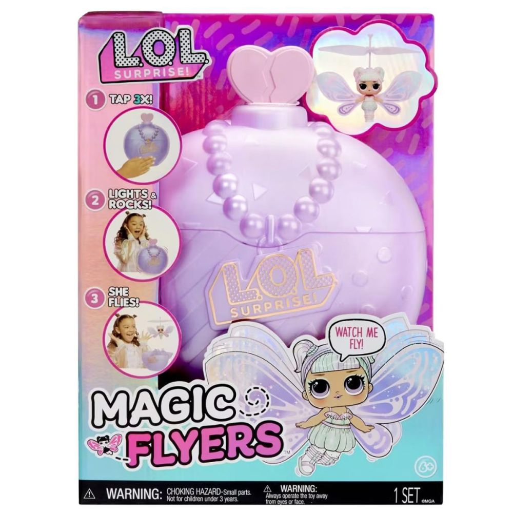 Кукла изненада,  LOL Surprise, Magic Flyers, Sweetie Fly, Lilac Wings, 593621EUC