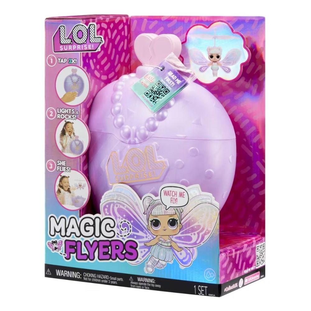 Кукла изненада,  LOL Surprise, Magic Flyers, Sweetie Fly, Lilac Wings, 593621EUC