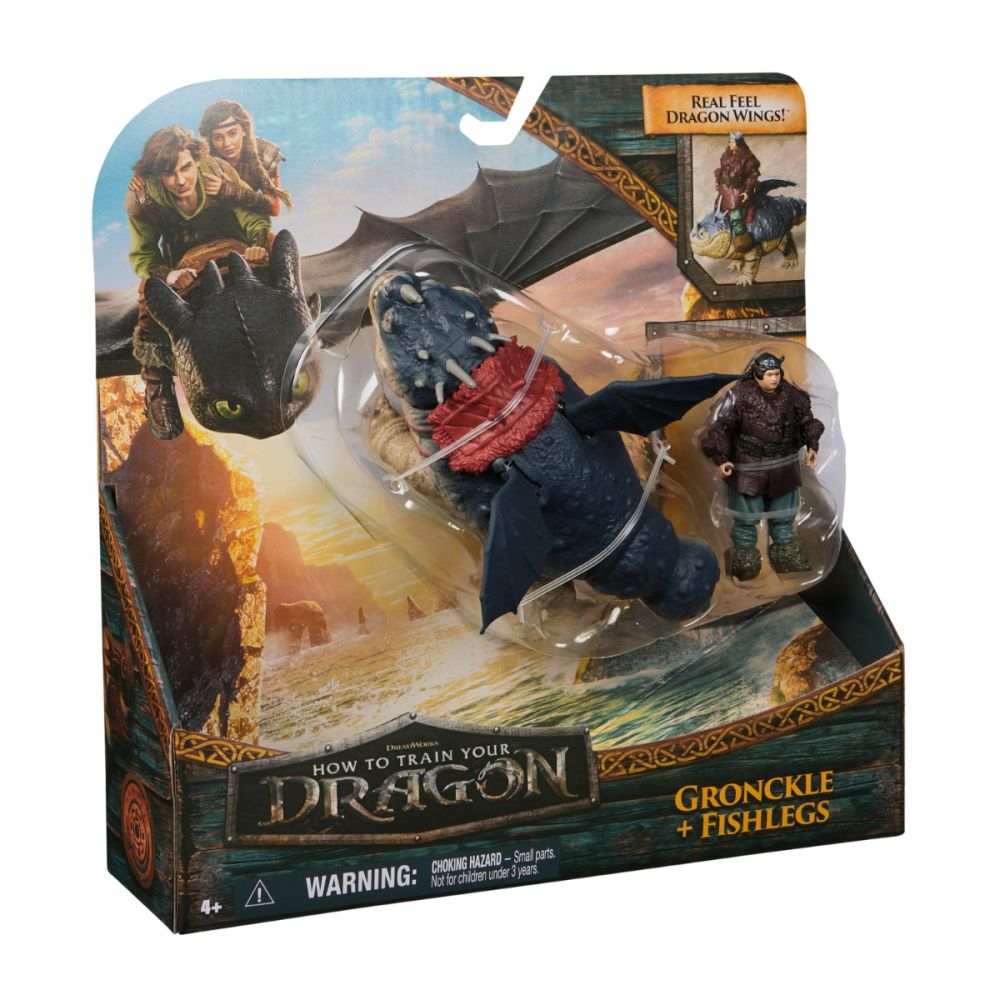 Комплект за игра, DreamWorks Dragons, Gronckle и Fishlegs, 20151276