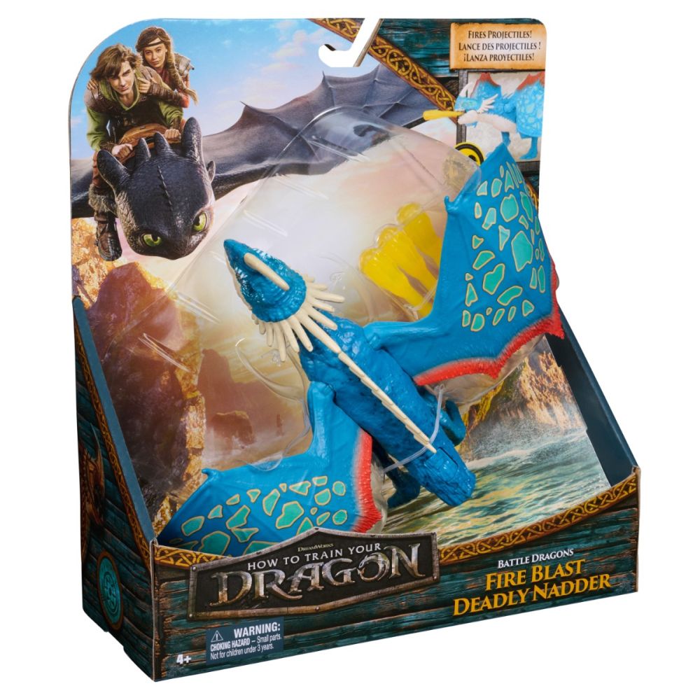 Фигурка със звуци, DreamWorks Dragons, Fire Blast Deadly Nadder, 20151288