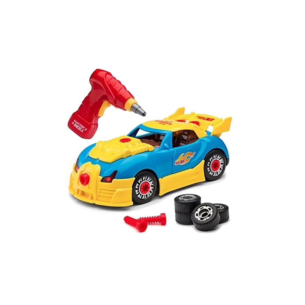 Комплект за сглобяване на спортна количка, Zapp Toys, 30 части