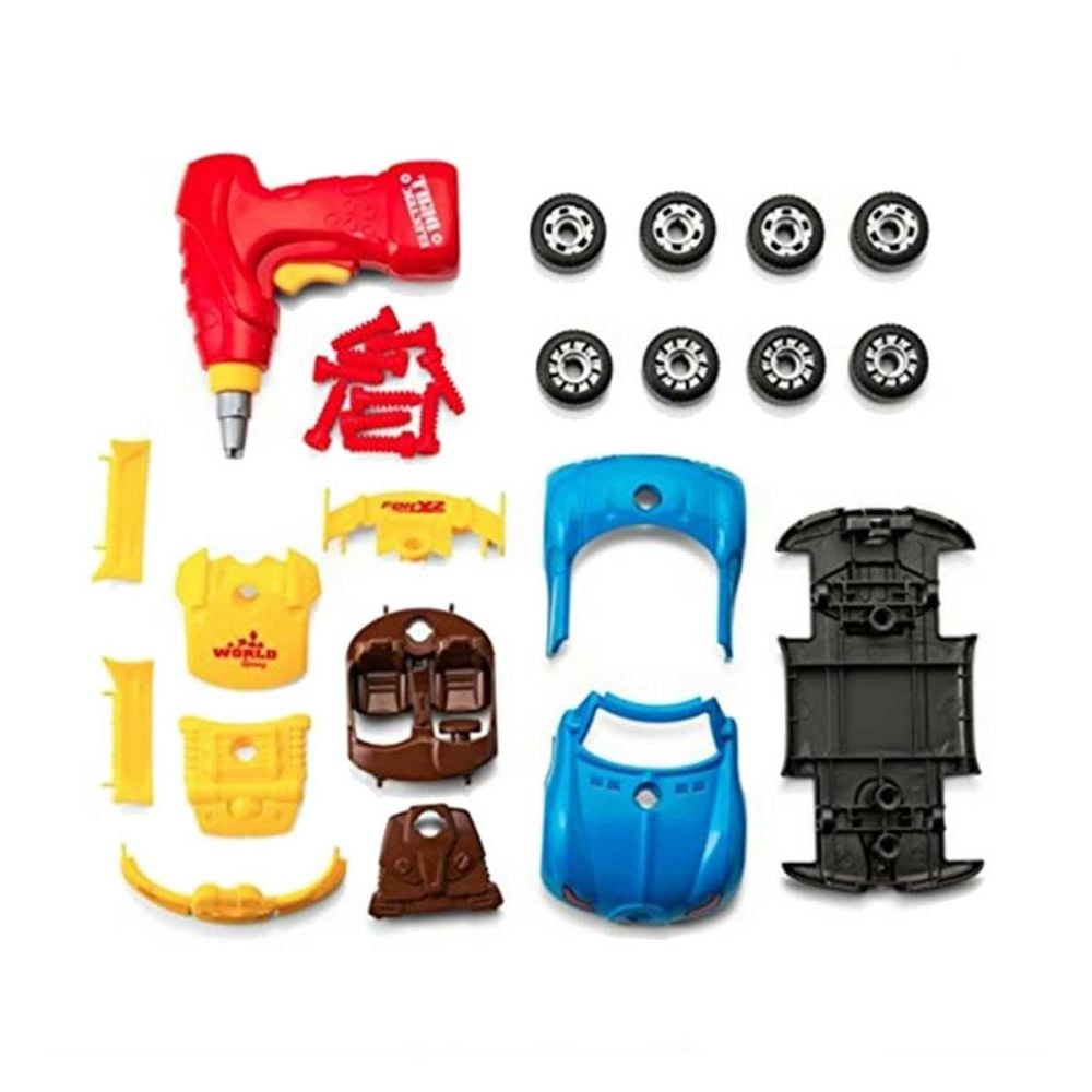 Комплект за сглобяване на спортна количка, Zapp Toys, 30 части