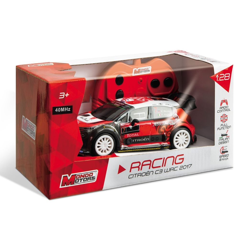 Кола с дистанционно, Mondo Motors, Citroen C3 WRC 2017, 1:28