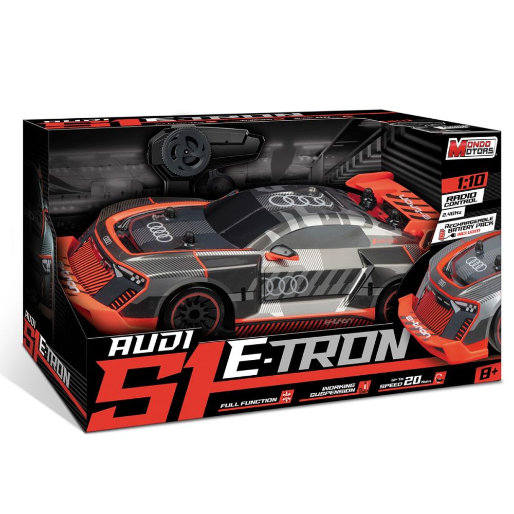 Кола с дистанционно, Mondo Motors, Audi S1 ​​​​E Tron, 1:10