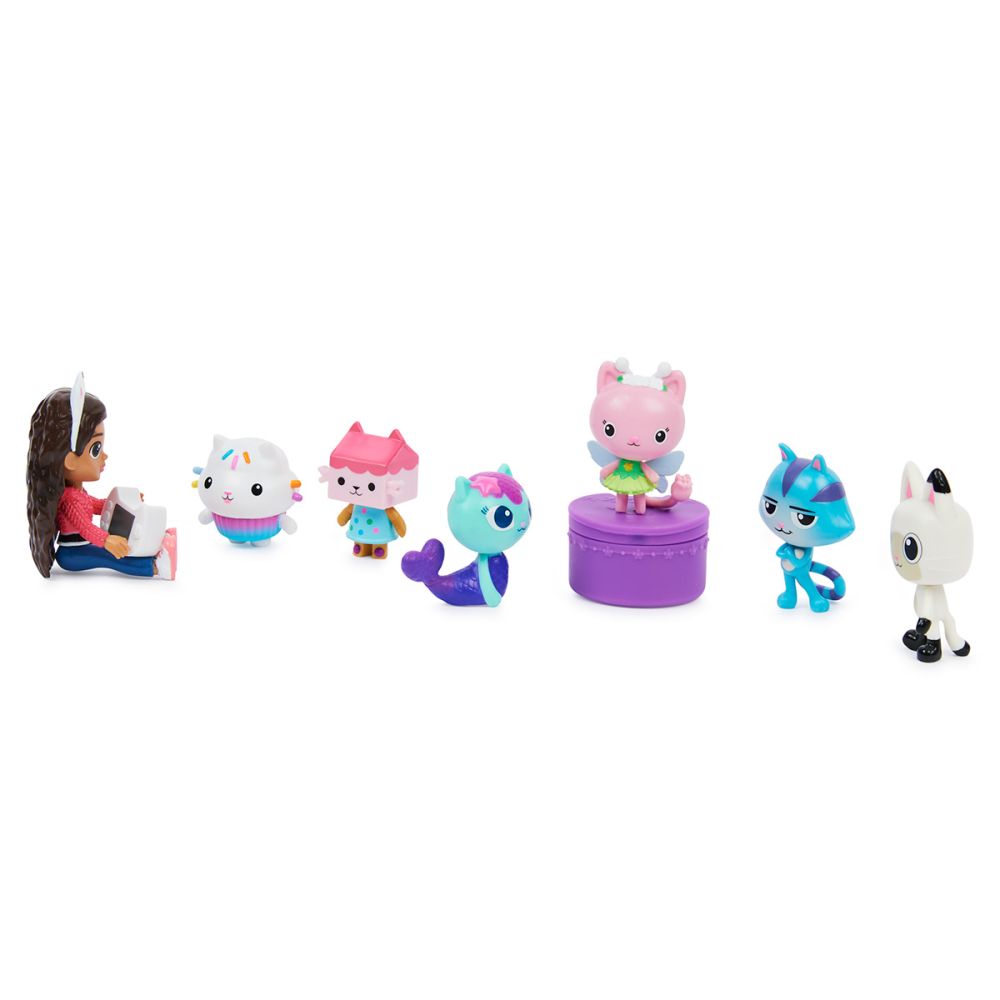 Комплект за игра, кукла с мини фигурки, Gabbys Dollhouse