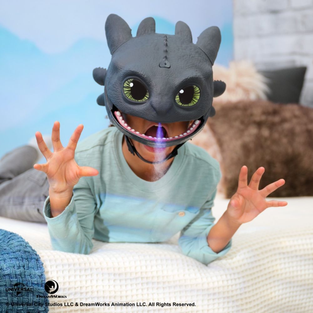 Интерактивна маска, DreamWorks Dragons, Blast and Roar, Toothless, 6072832