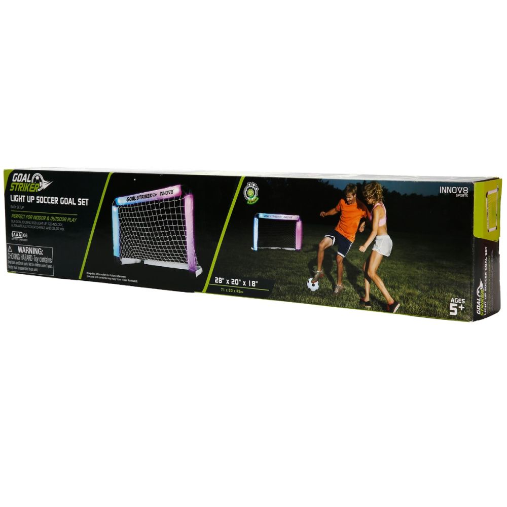 Комплект за игра, Innov8 Sports, Светеща футболна врата с RGB осветление