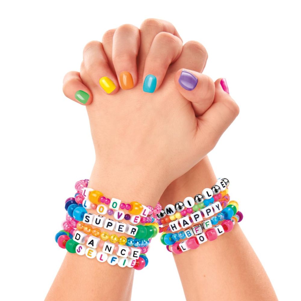 Комплект за създаване на гривни, Cra-Z-Art, Deluxe Bead Charm, Bracelet Studio, 950 части