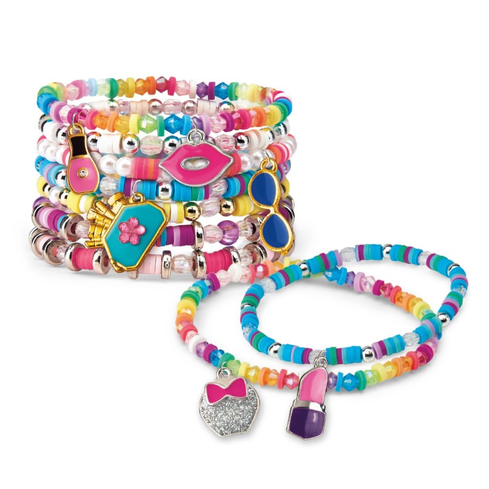 Комплект за създаване на гривни, Cra-Z-Art, Mini Mania Beauty Charms
