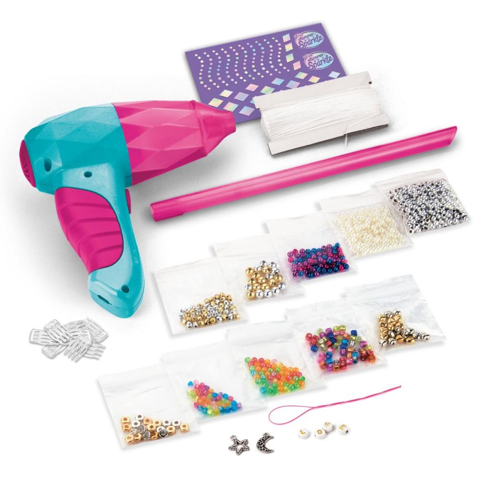 Комплект аксесоари за коса, Cra-Z-Art, Sparkling Gem Air Styler
