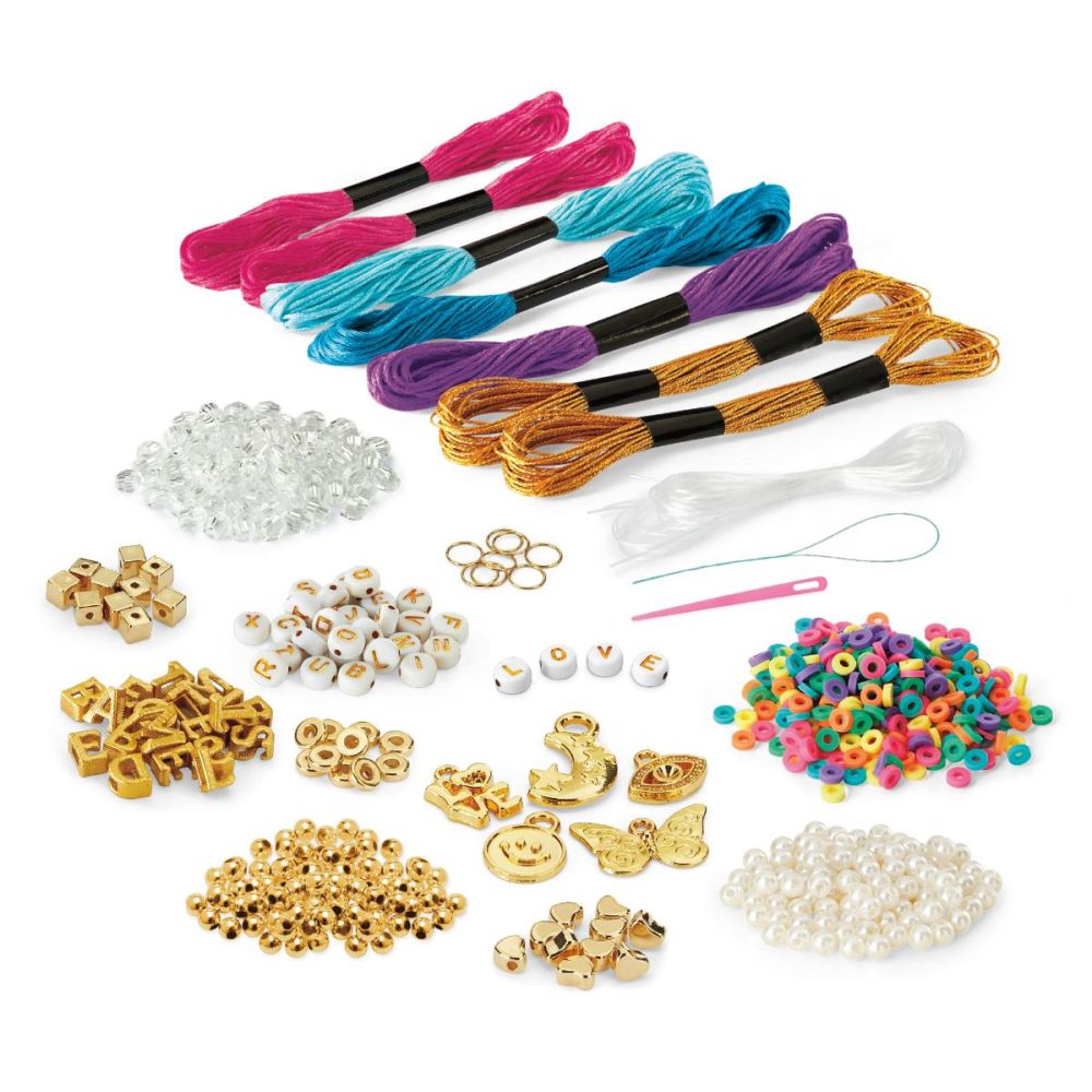 Комплект за създаване на гривни, Cra-Z-Art, Sparkling A to Z Fashion Bracelets