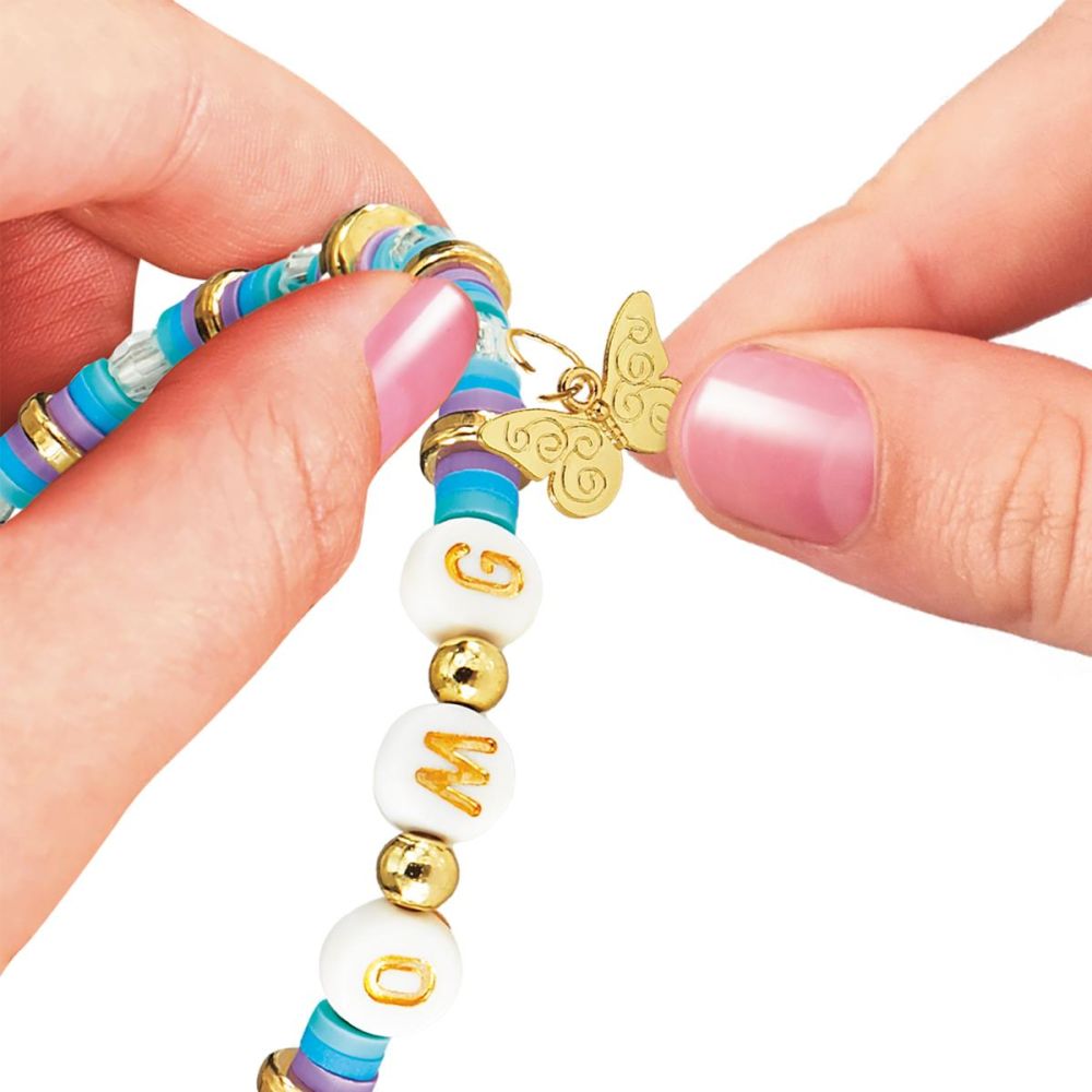 Комплект за създаване на гривни, Cra-Z-Art, Sparkling A to Z Fashion Bracelets