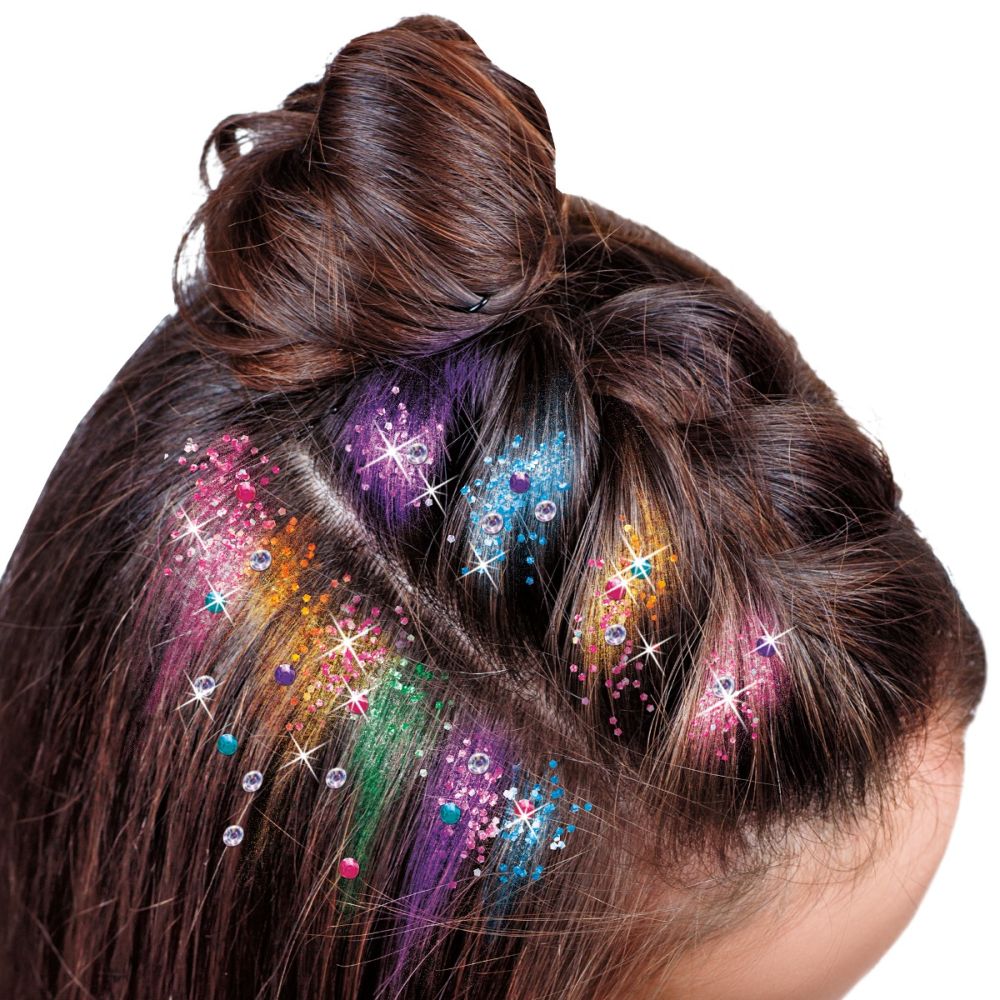 Комплект екстеншъни за коса, Cra-Z-Art, Color FX Hair Extensions Studio